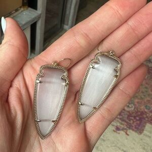Kendra Scott Sky Earring - slate cats eye